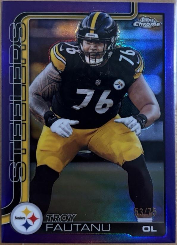 Troy Fautanu [Purple Refractor] #256