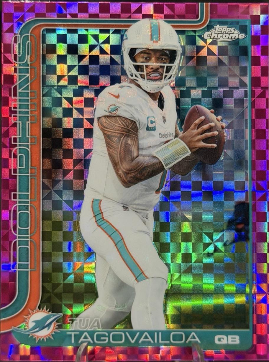 Tua Tagovailoa [X-Fractor Pink] #187