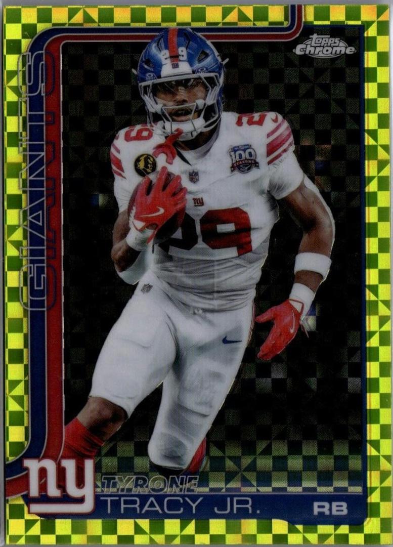Tyrone Tracy Jr. [X-Fractor Green] #228