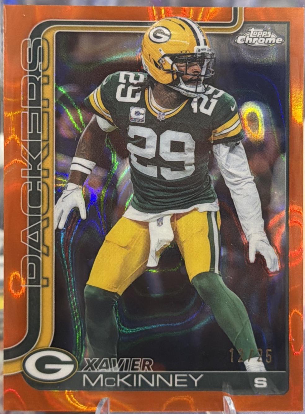 Xavier McKinney [Leather Orange] #113