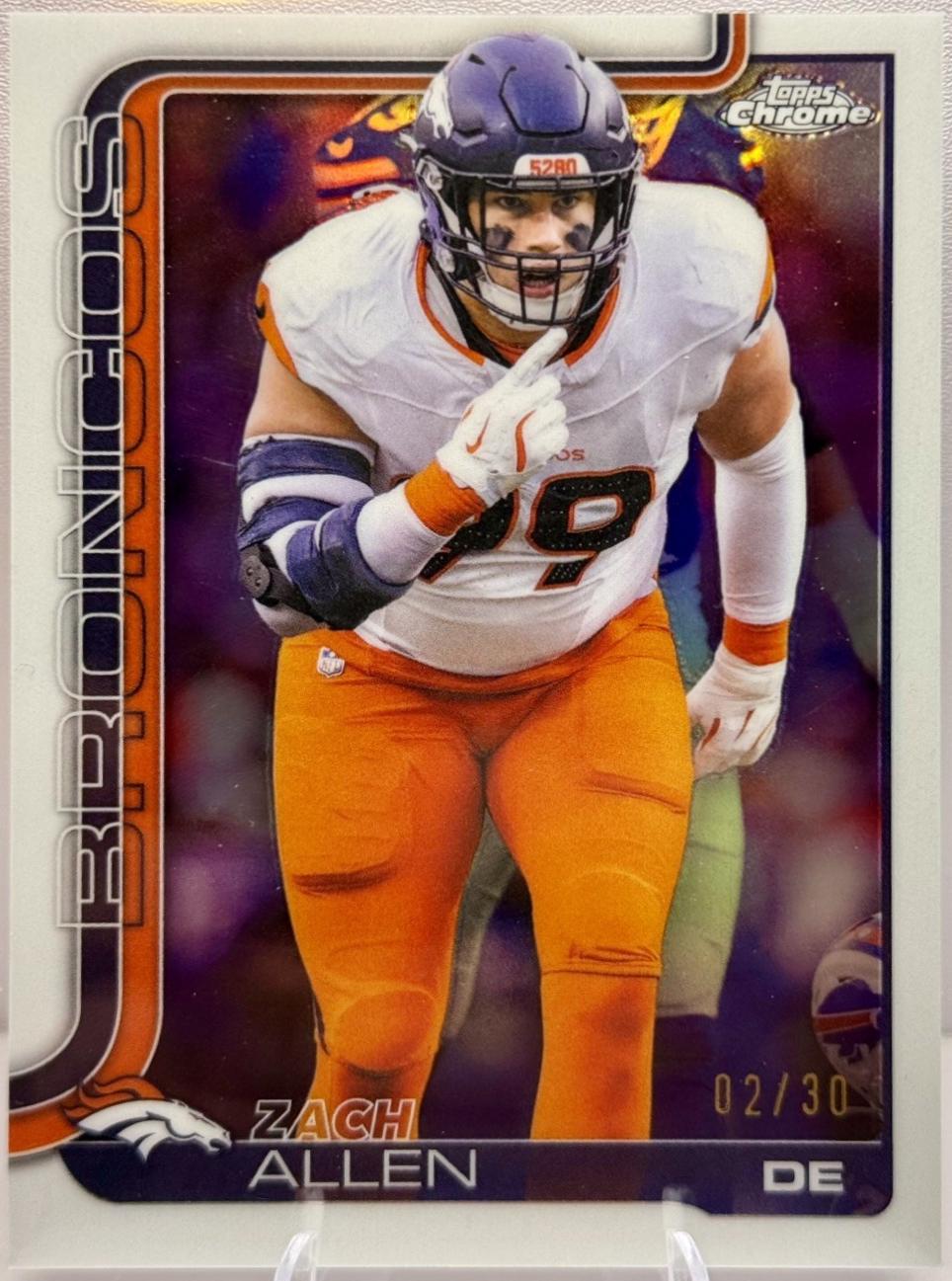 Zach Allen [White Refractor] #95