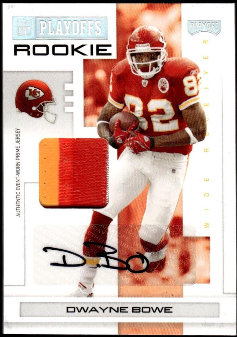 Dwayne Bowe [Signature Material Silver] #110
