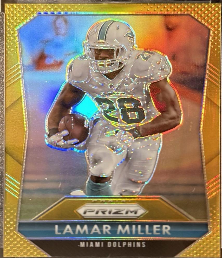 Lamar Miller [Gold Prizm] #163