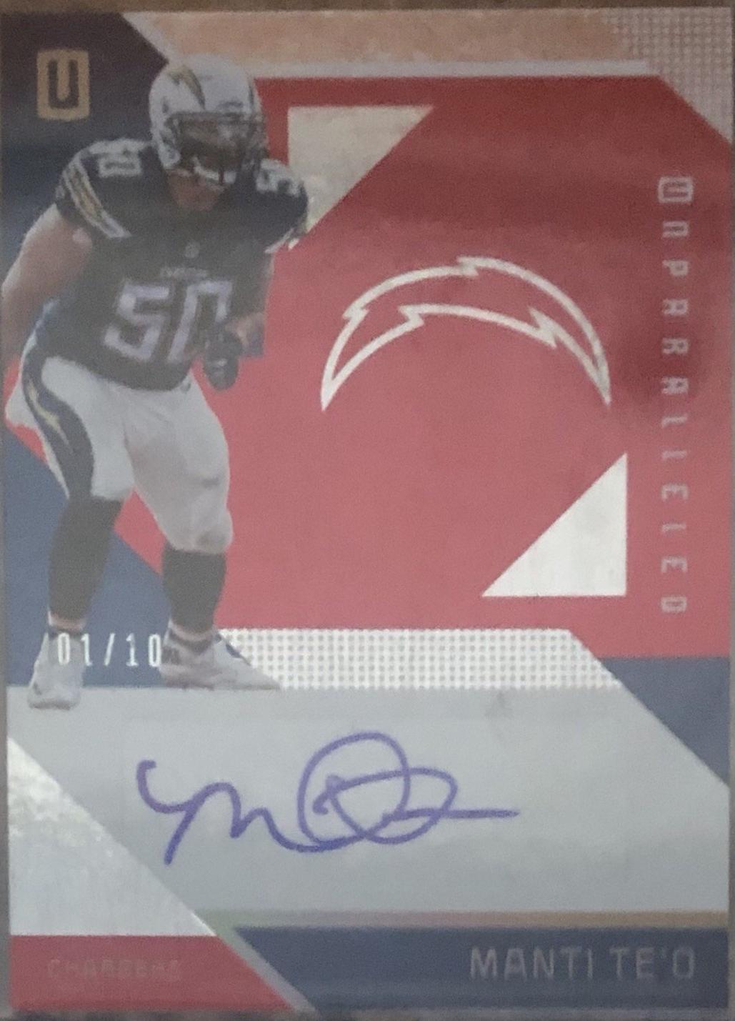 Manti Te'o [Autograph Red] #33