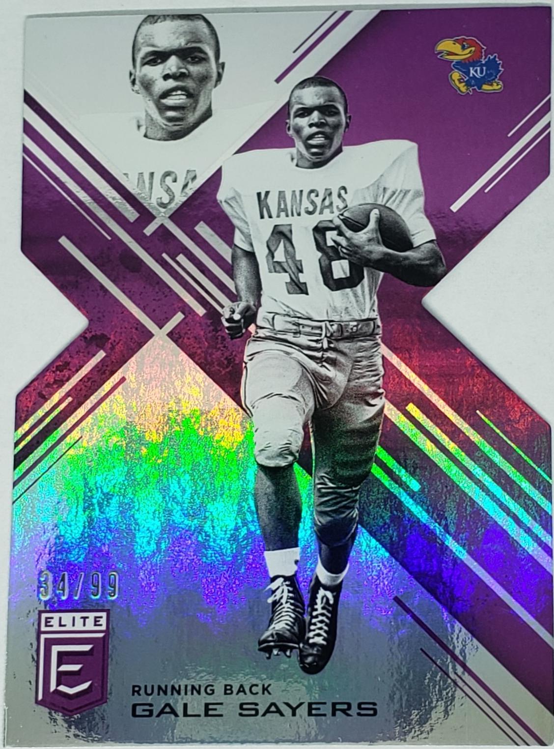 Gale Sayers [Purple Die Cut] #40