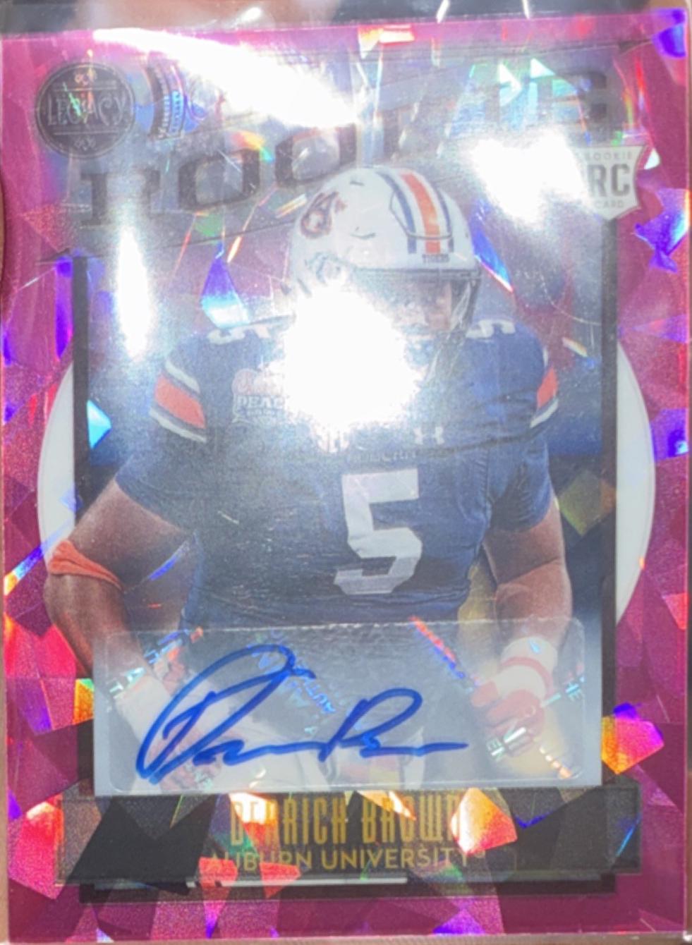 Derrick Brown [Premium Penmanship Diamond] #163