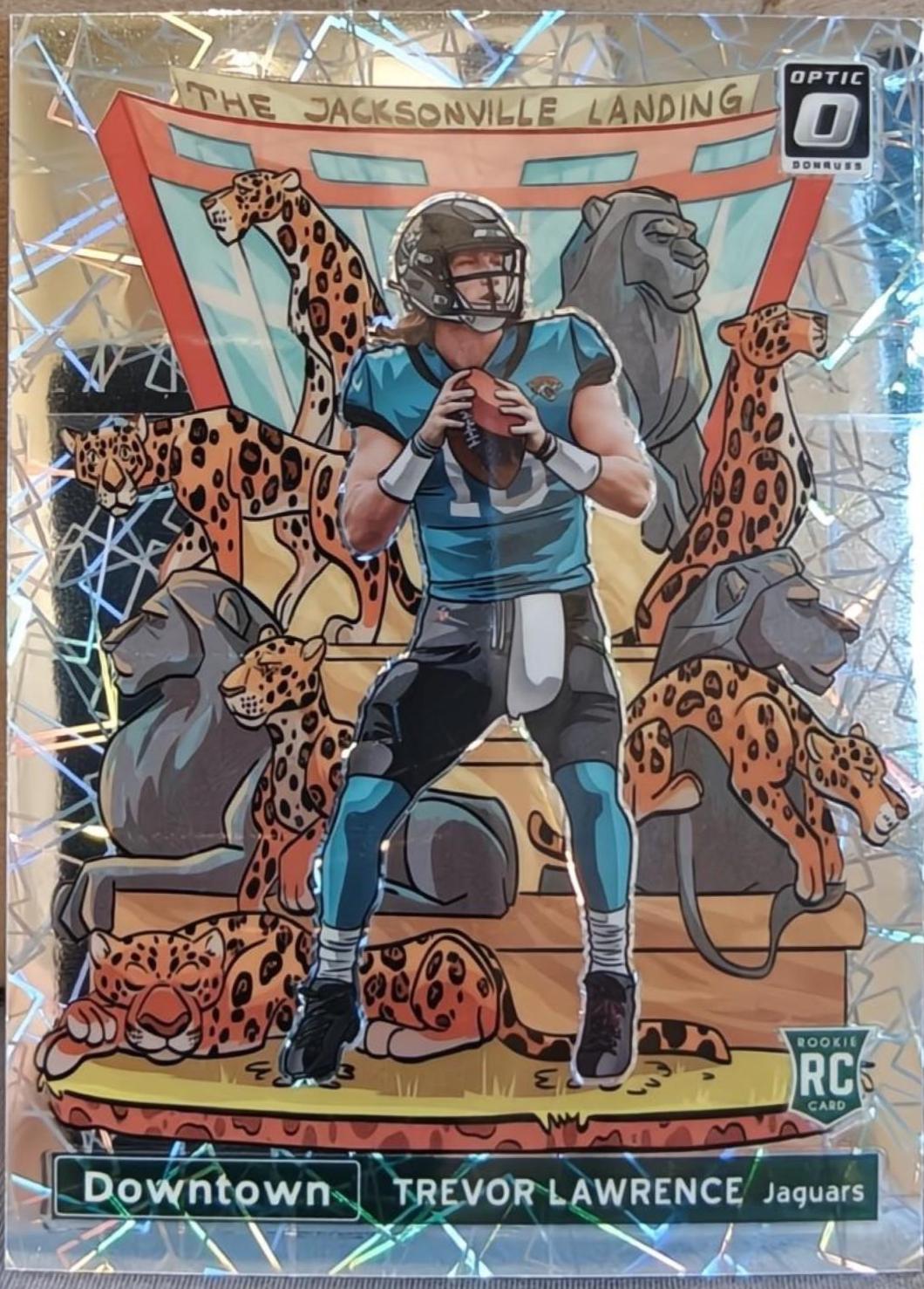 Trevor Lawrence [Lazer Prizm] #DT-33