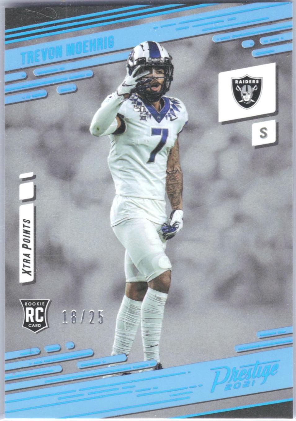 Trevon Moehrig [Xtra Points Premium Platinum] #250