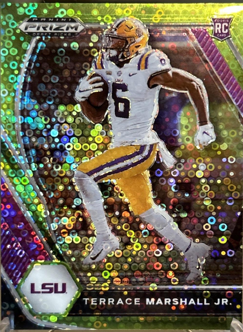 Terrace Marshall Jr. [Neon Green Circles Prizm] #157