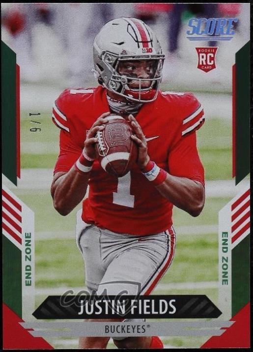 Justin Fields [End Zone] #302
