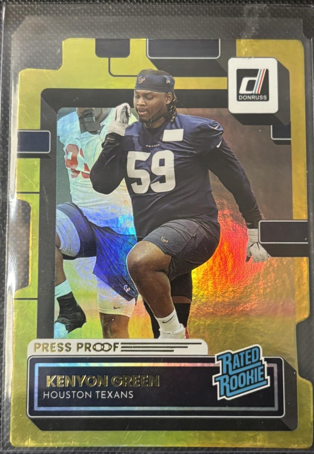 Kenyon Green [Press Proof Gold Die Cut] #354