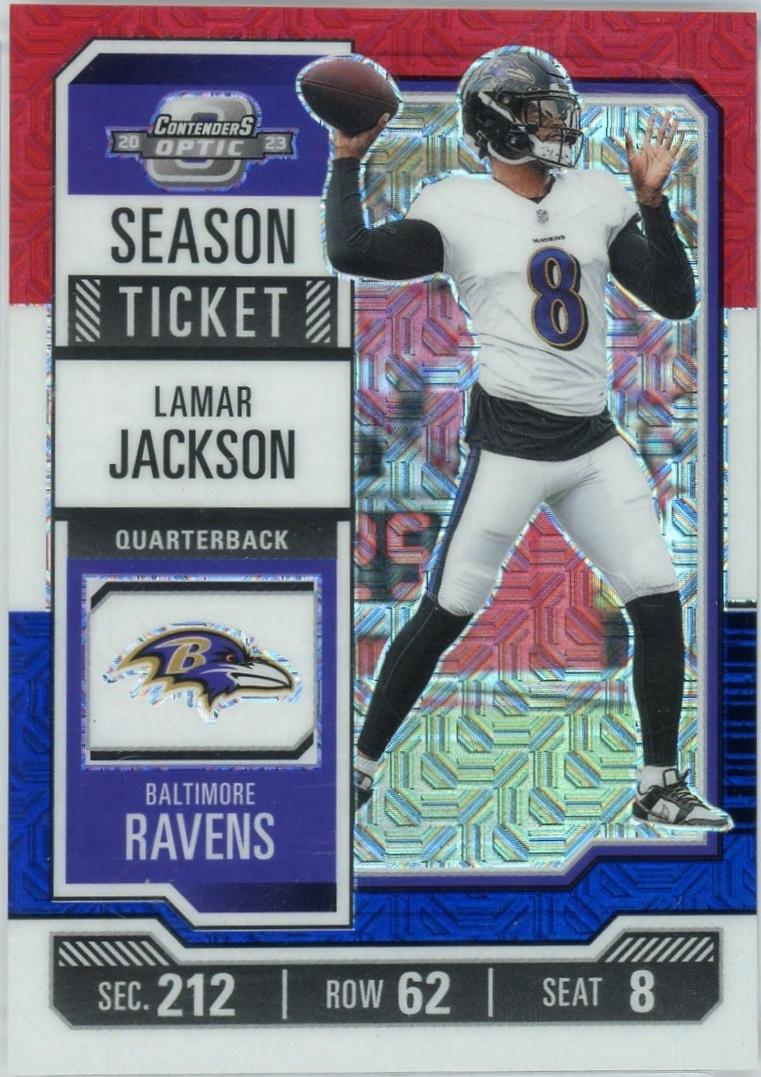 Lamar Jackson [Red White Blue] #4