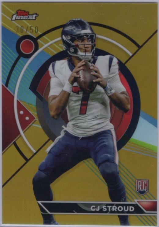 CJ Stroud [Gold Refractor] #189