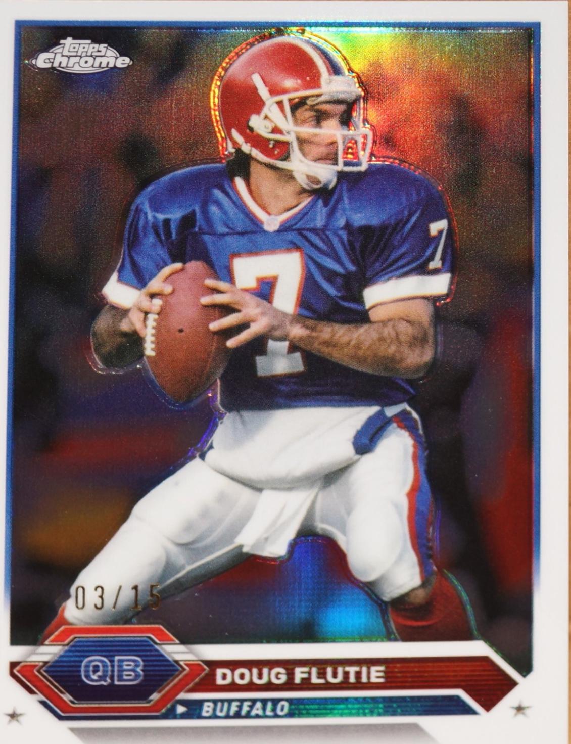 Doug Flutie [White Refractor] #35