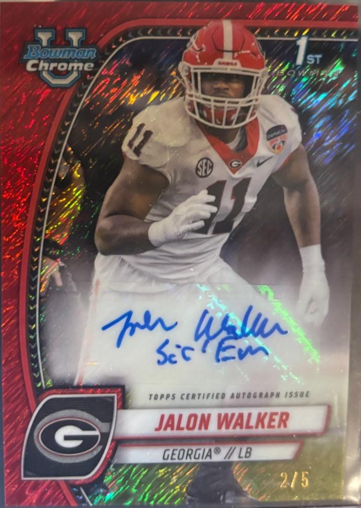Jalon Walker [Red Sapphire] #89