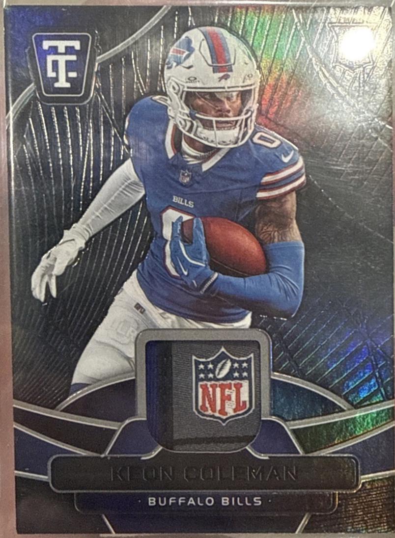 Keon Coleman [Mirror Platinum Nebula] #152