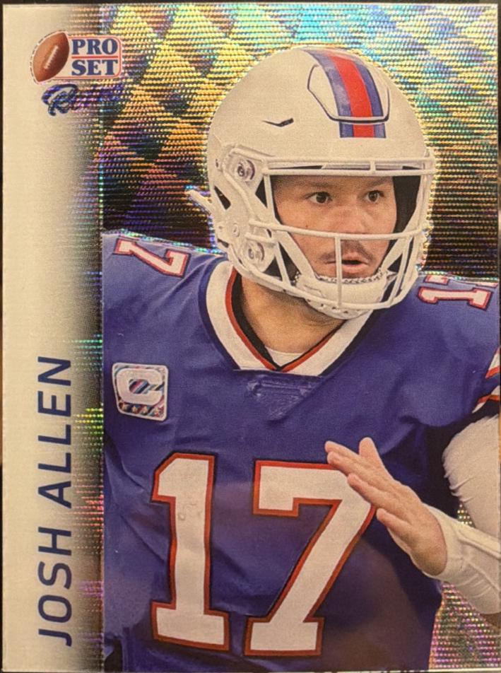 Josh Allen [Silver Wave] #RB-56