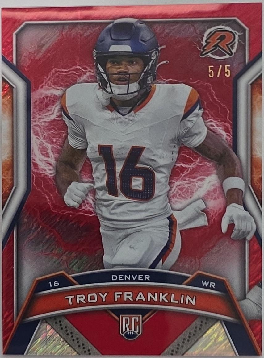 Troy Franklin [Red Power Surge] #127