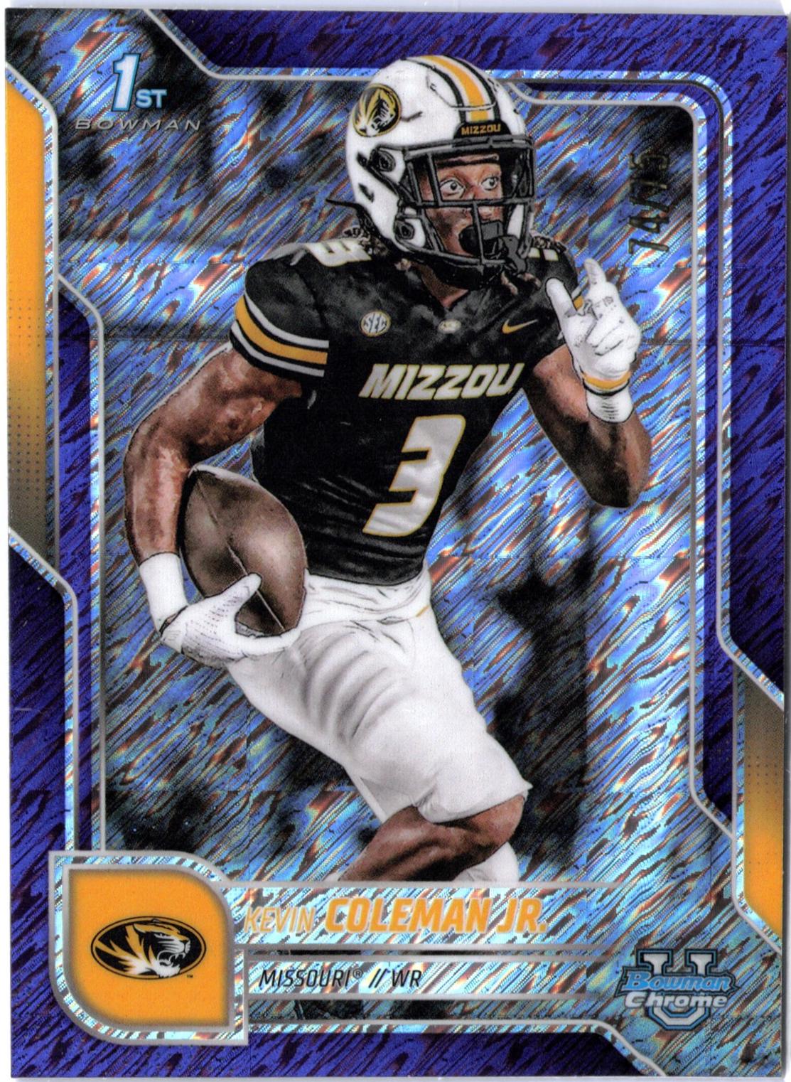 Kevin Coleman Jr. [Purple Shimmer] #58