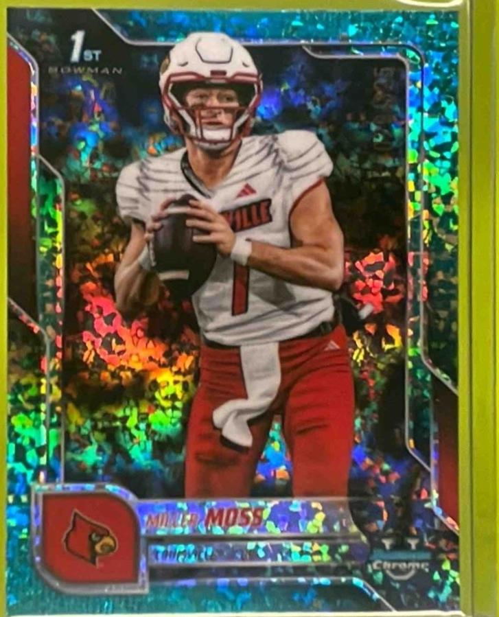 Miller Moss [Aqua Mini-Diamond Refractor] #141