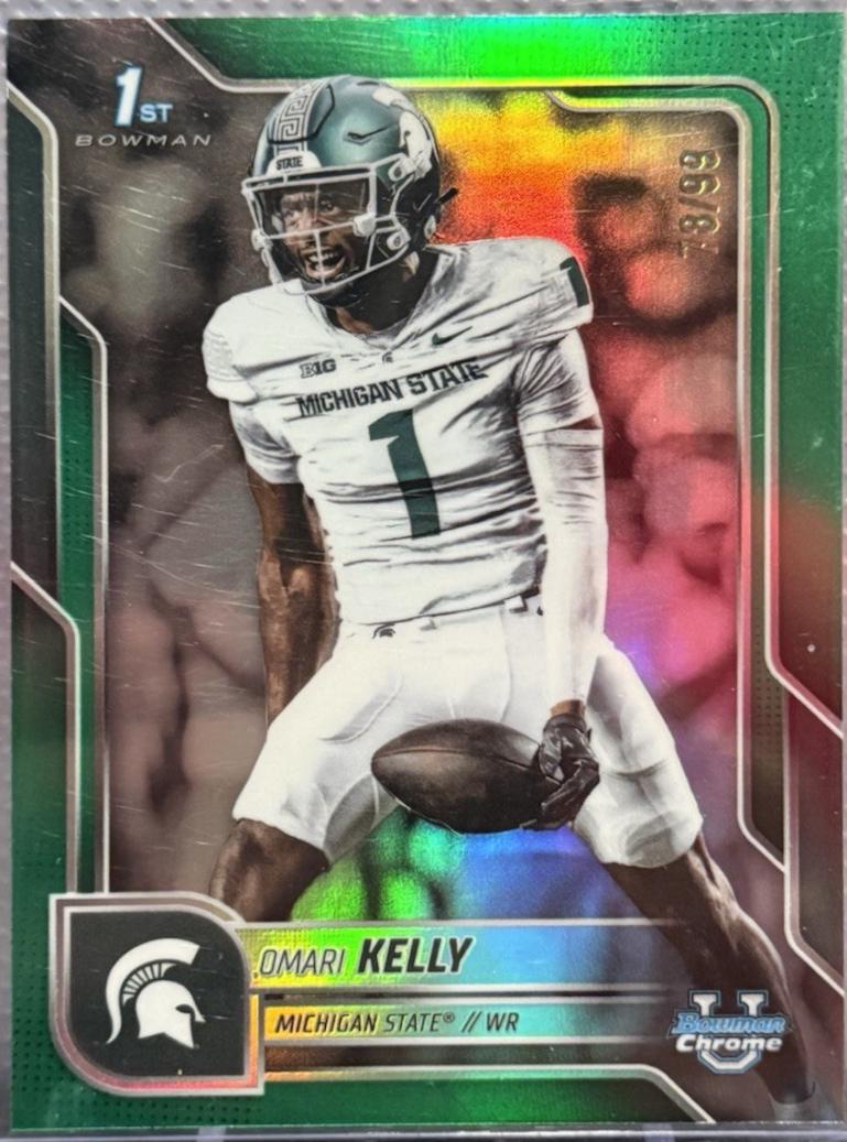 Omari Kelly [Green Refractor] #38