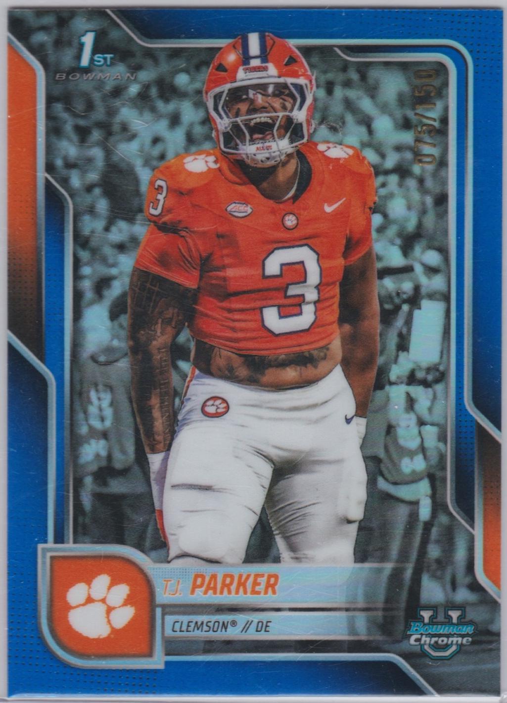 T.J. Parker [Blue Refractor] #114