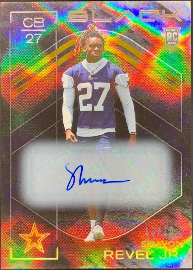 Shavon Revel Jr. [Gold Rookie Autograph] #156