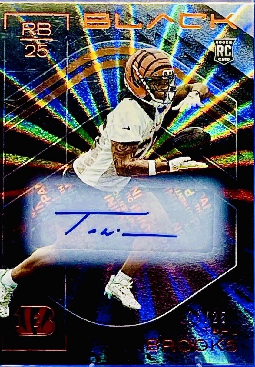 Tahj Brooks [Citrine Rookie Autograph] #159