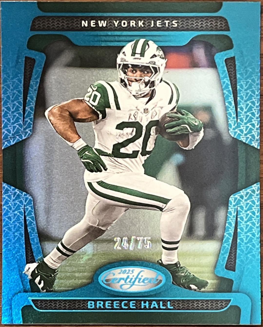 Breece Hall [Teal Mirror] #77