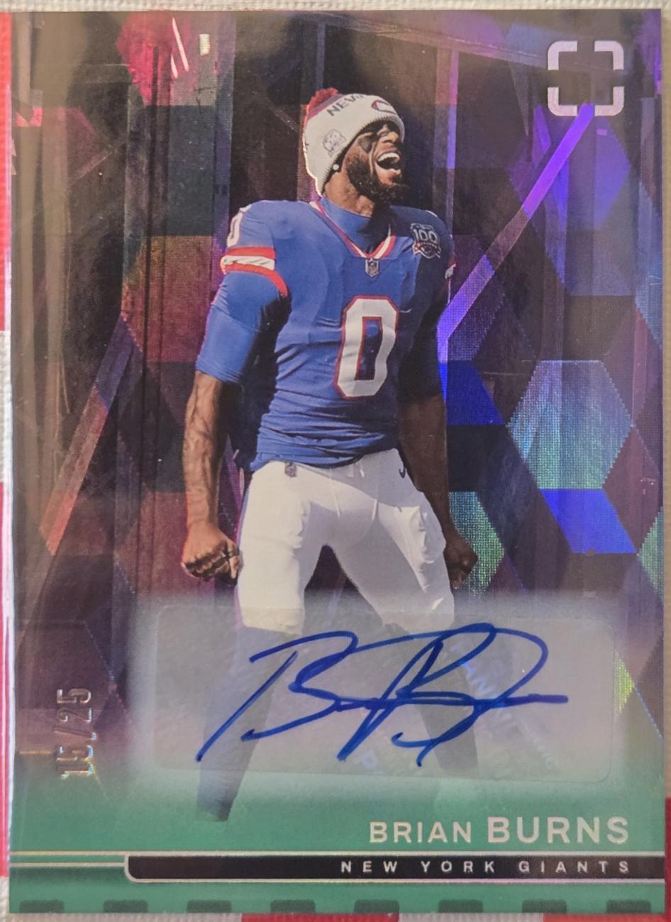 Brian Burns [Green Autograph] #16
