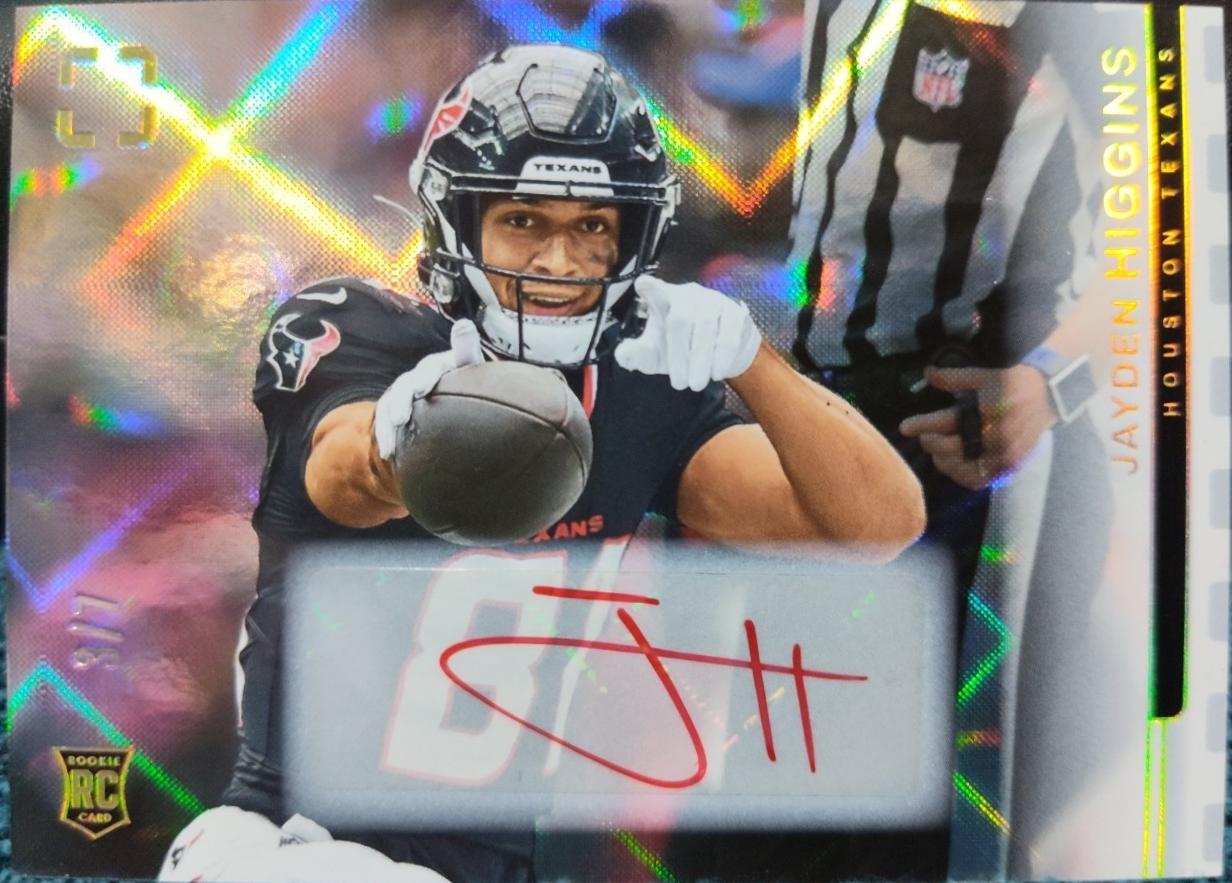 Jayden Higgins [White Rookie Autograph] #200