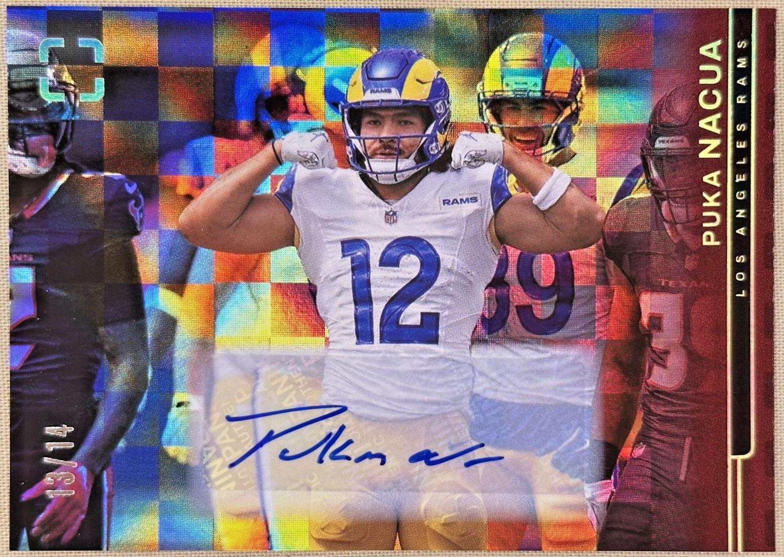 Puka Nacua [Maroon Autograph] #111