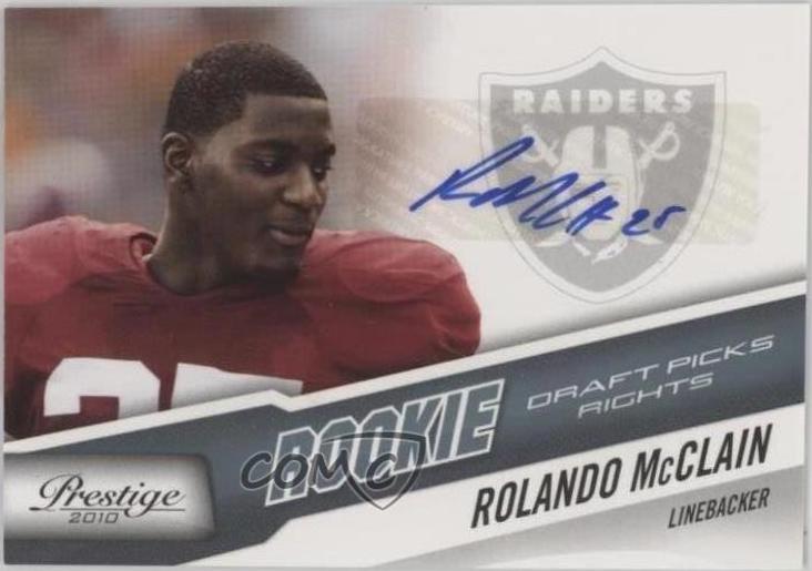 Rolando McClain [Draft Picks Rights Autograph] #284