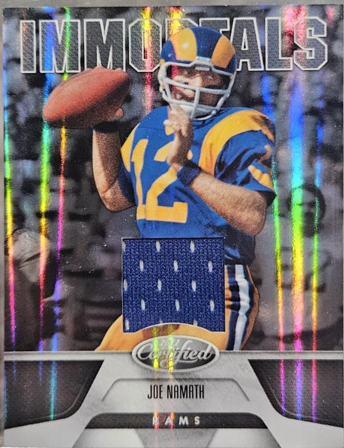 Joe Namath [Mirror Gold Jersey] #297