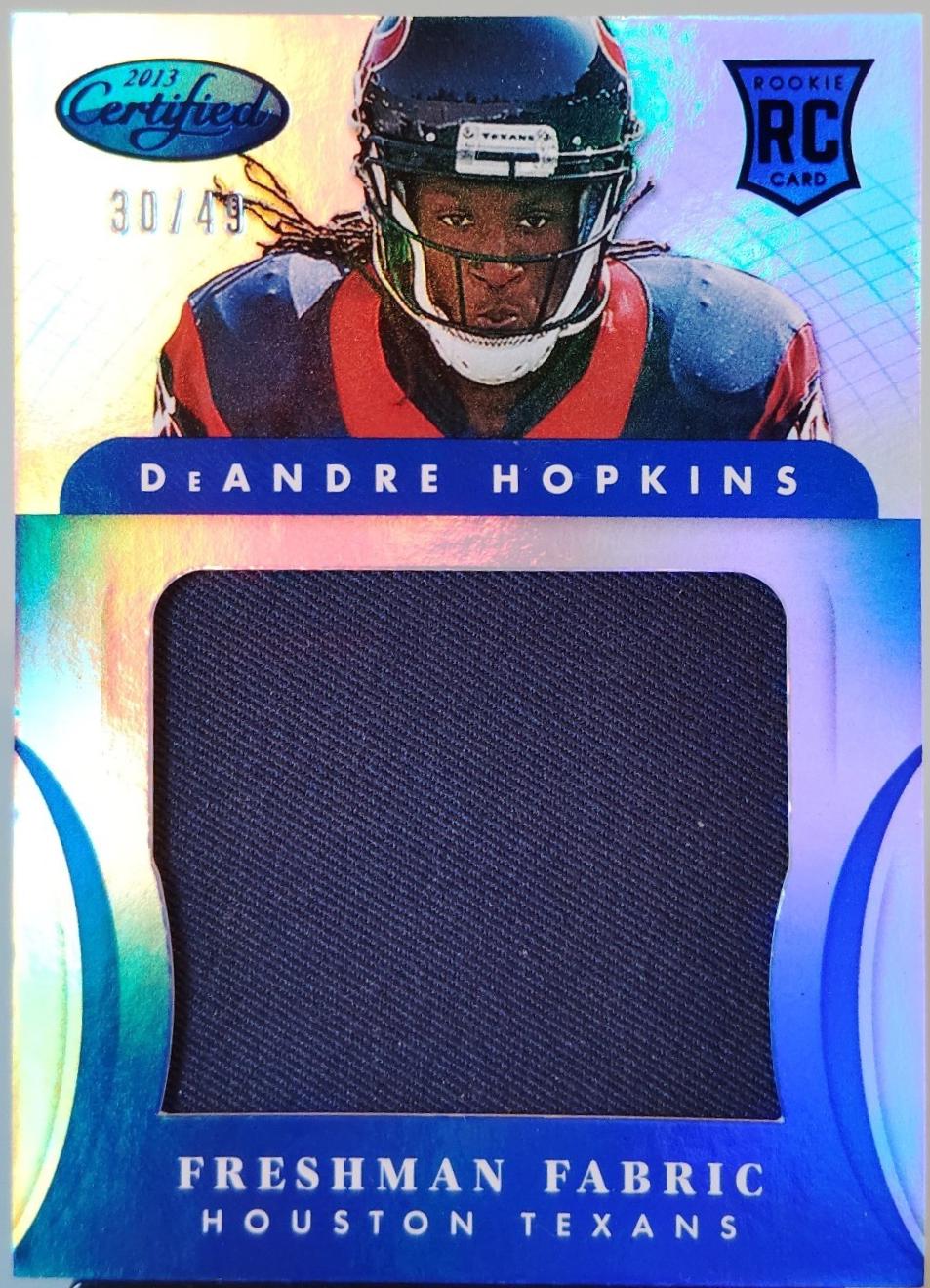 DeAndre Hopkins [Mirror Blue Autograph] #305