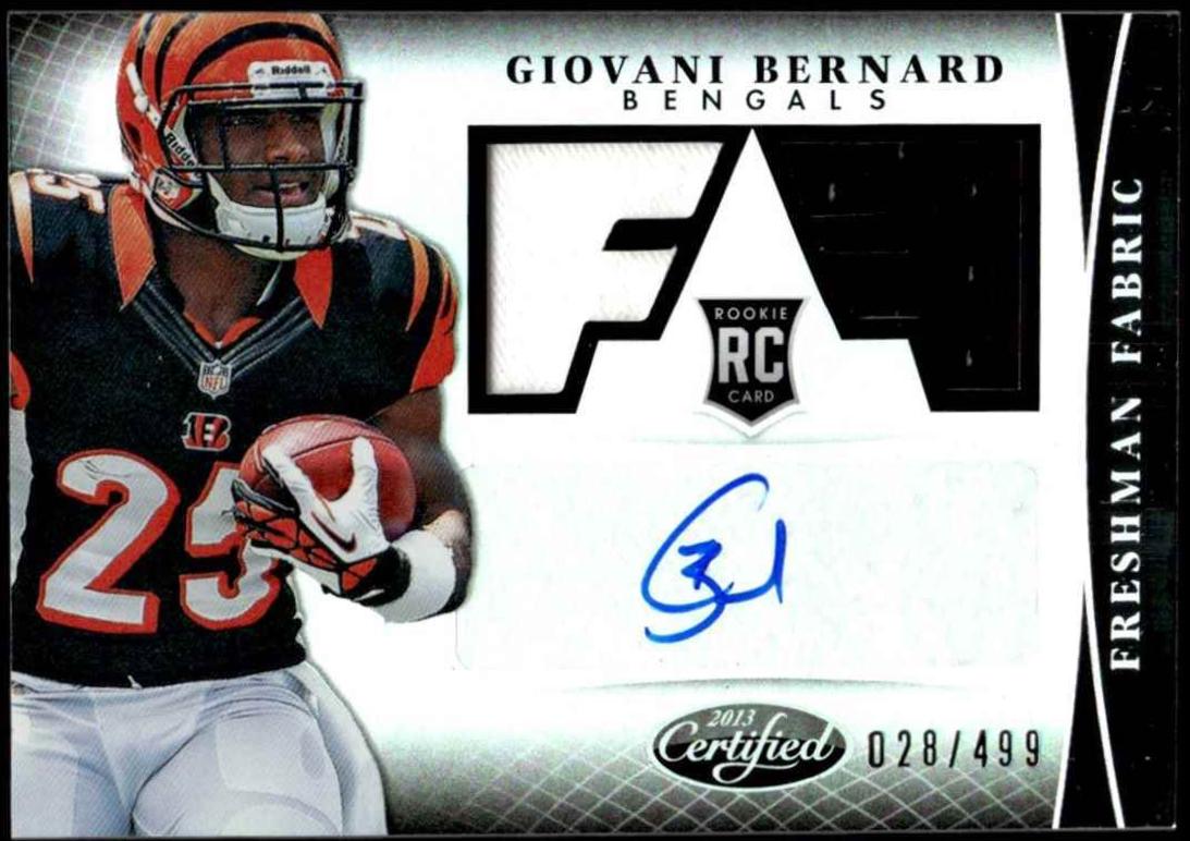 Giovani Bernard [Autograph] #312