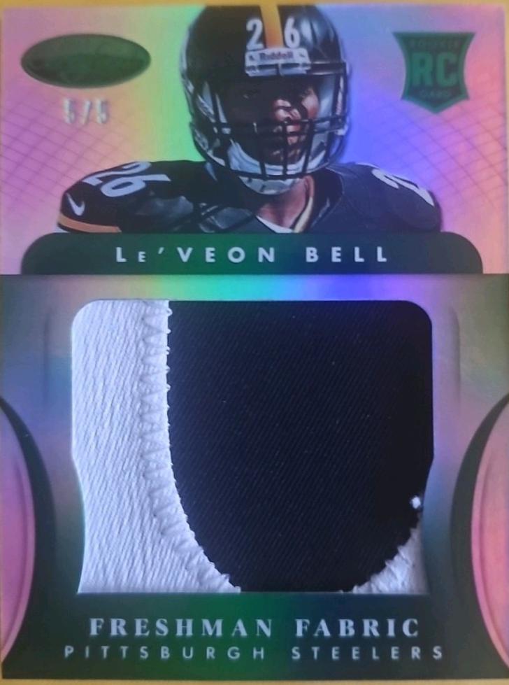 Le'Veon Bell [Mirror Emerald Autograph] #321