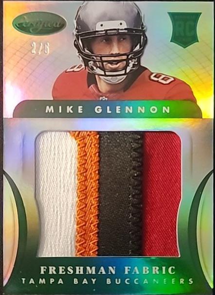 Mike Glennon [Mirror Emerald Autograph] #328
