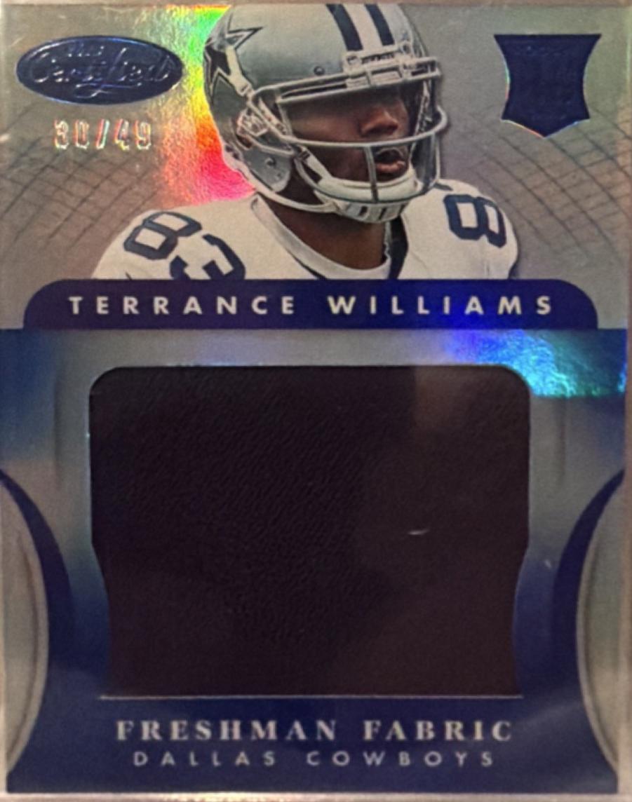 Terrance Williams [Mirror Blue Autograph] #336