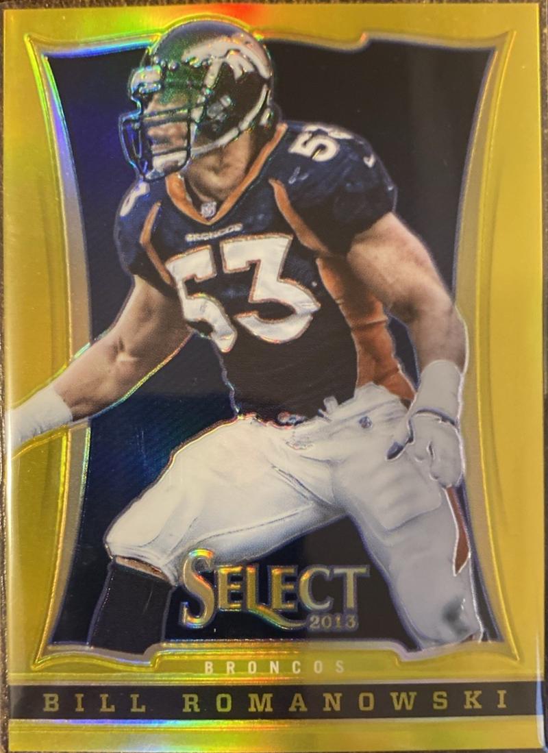 Bill Romanowski [Gold Prizm] #106