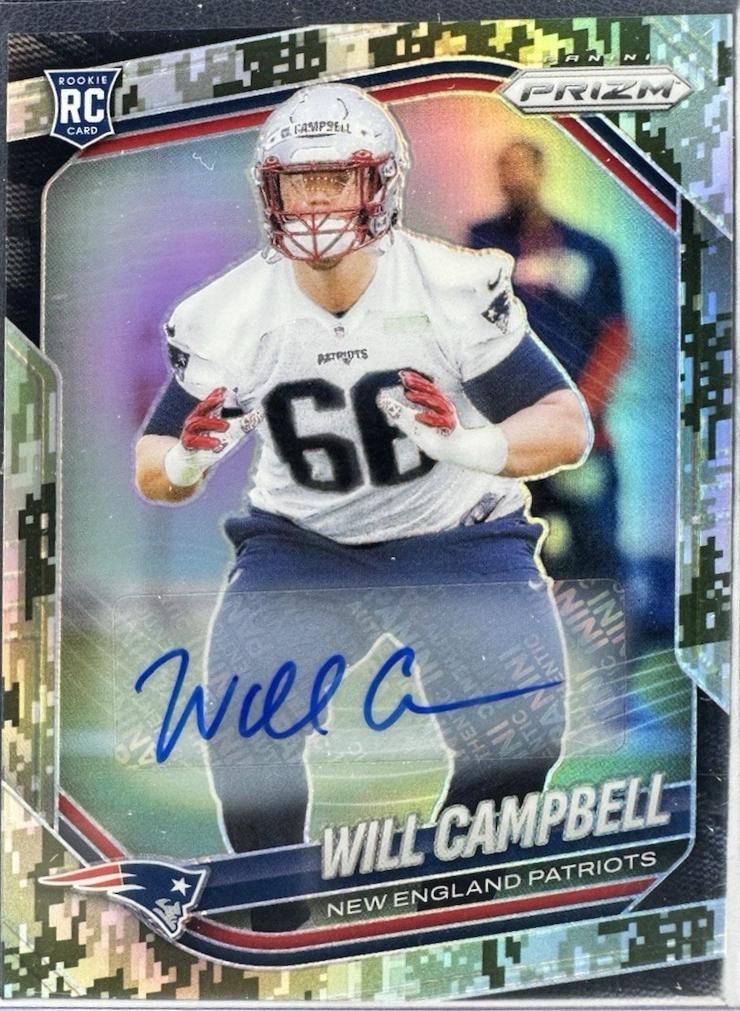 Will Campbell [Autograph Camo] #312