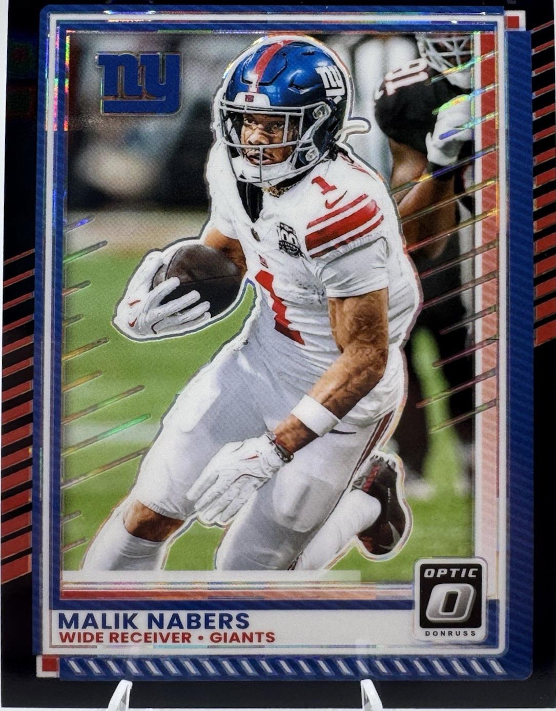 Malik Nabers [Black Pandora] #182