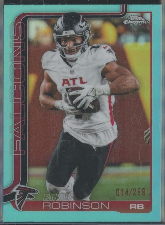 Bijan Robinson [Teal Refractor] #16