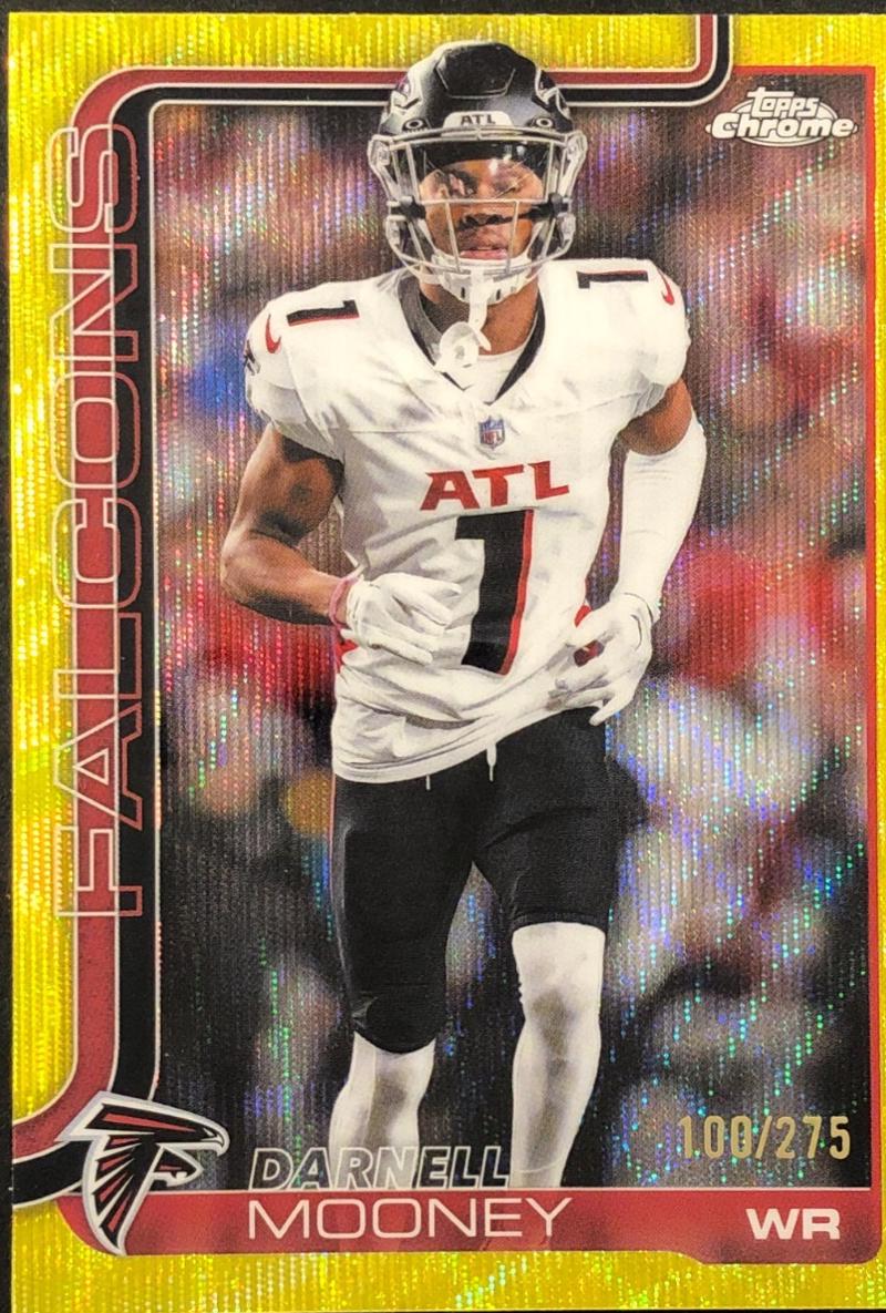 Darnell Mooney [Yellow Wave Refractor] #11
