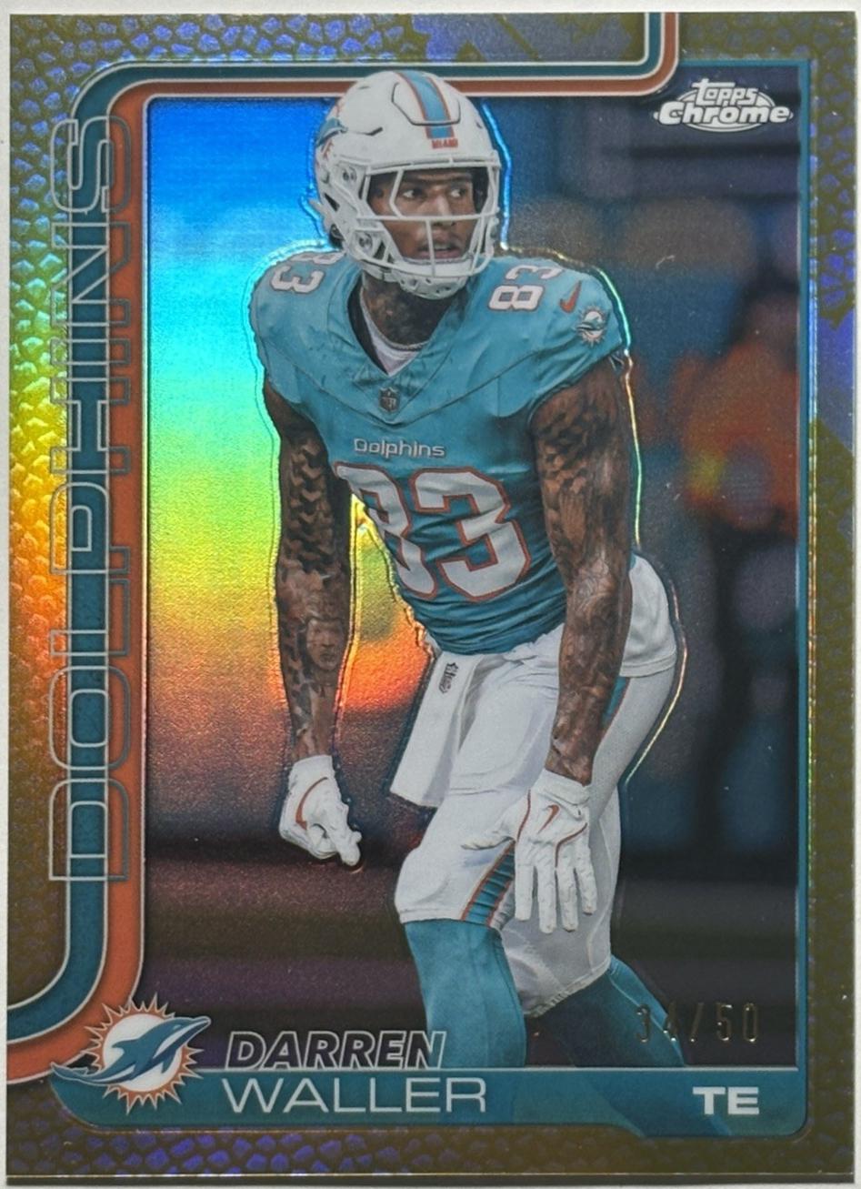 Darren Waller [Leather Gold] #193