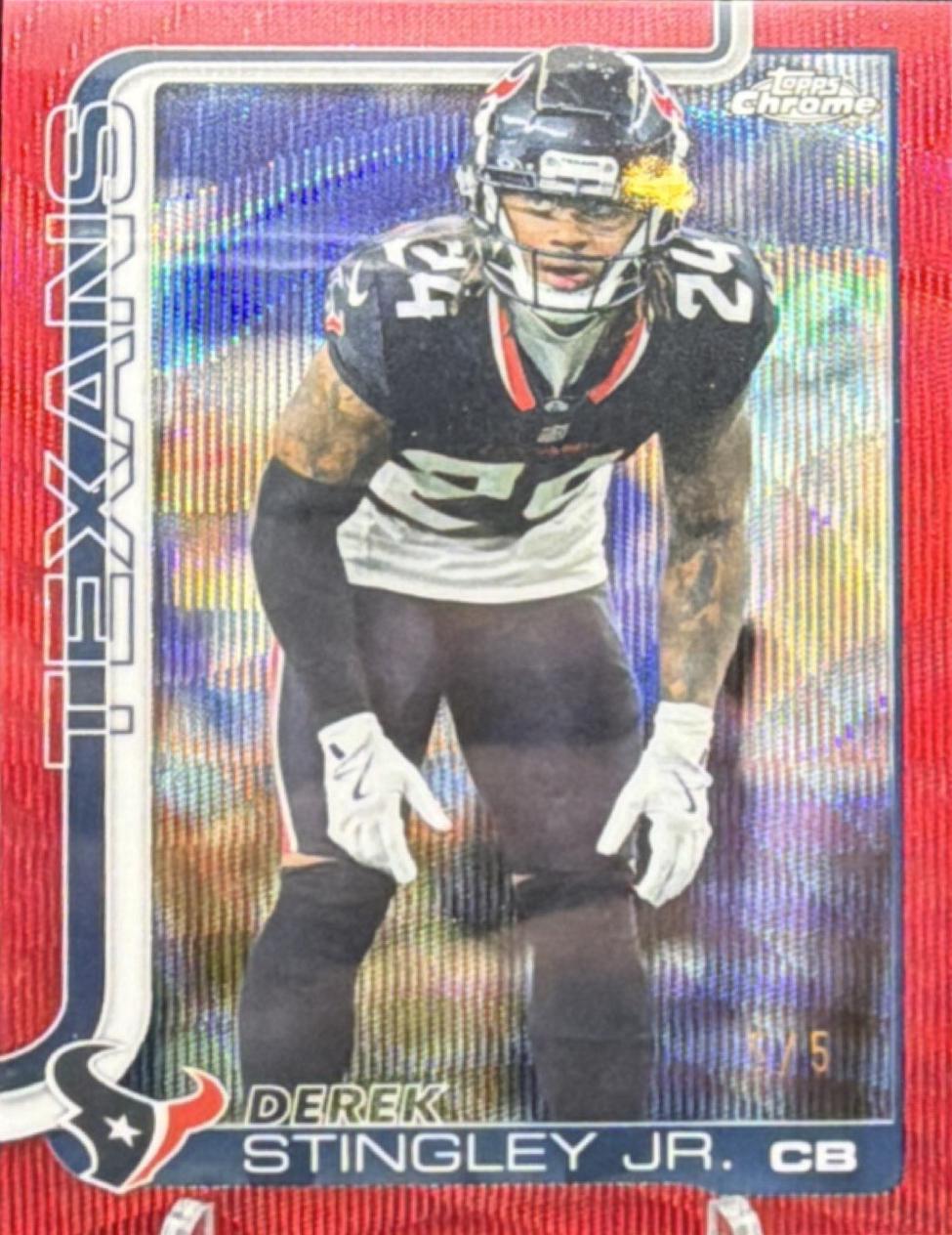 Derek Stingley Jr. [Red Wave Refractor] #116