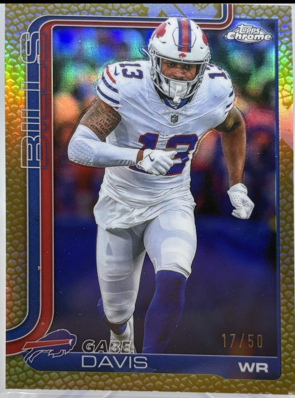 Gabe Davis [Leather Gold] #142
