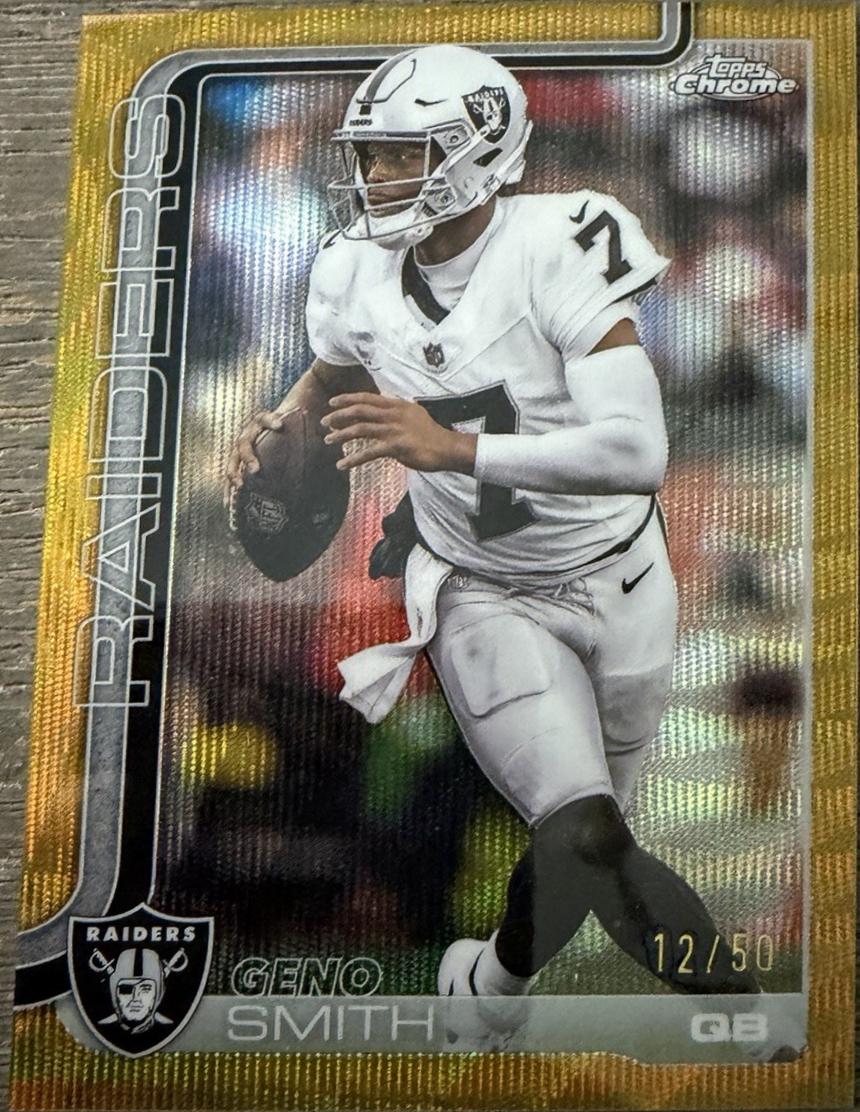 Geno Smith [Gold Wave Refractor] #179