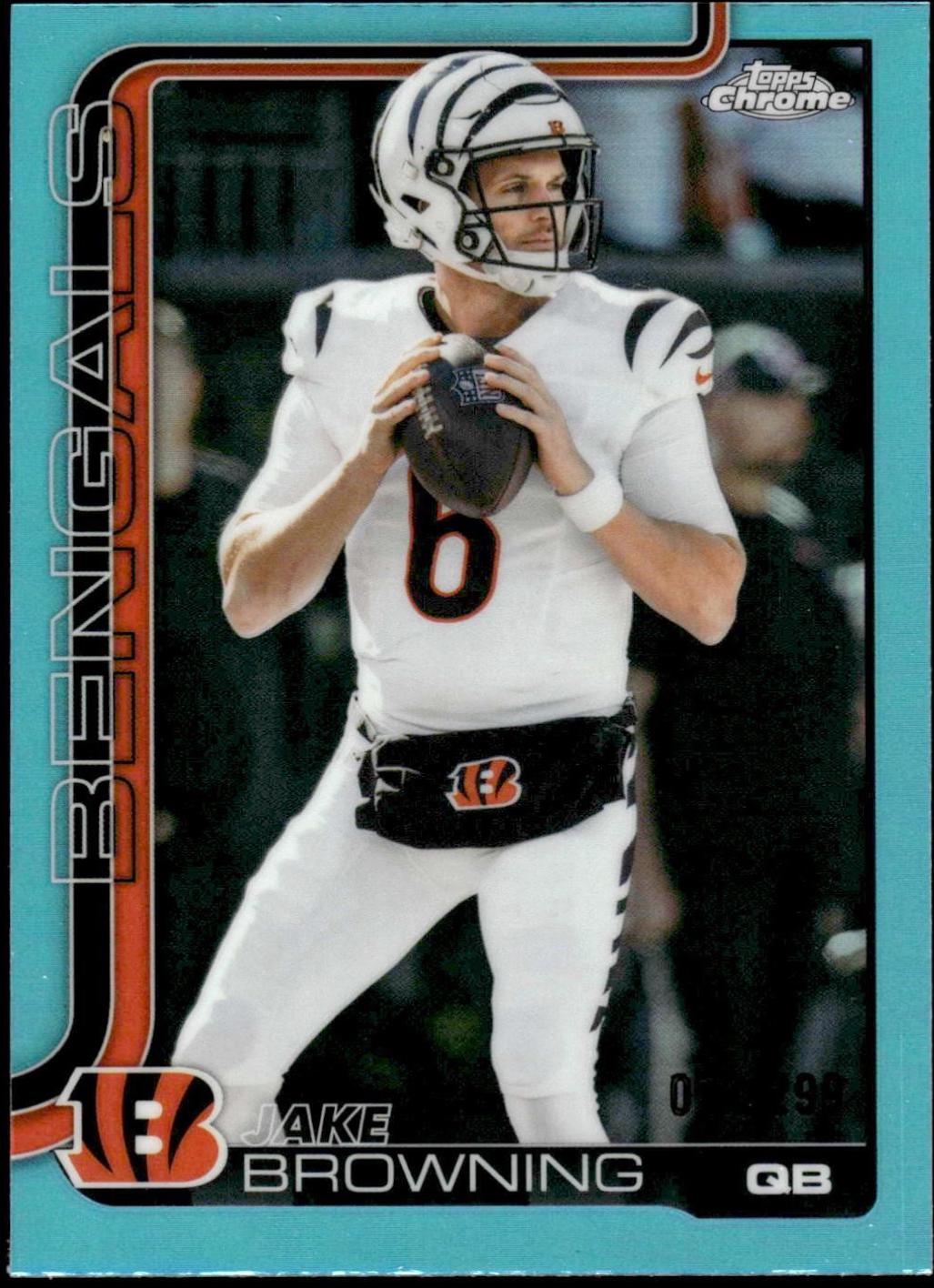Jake Browning [Teal Refractor] #63