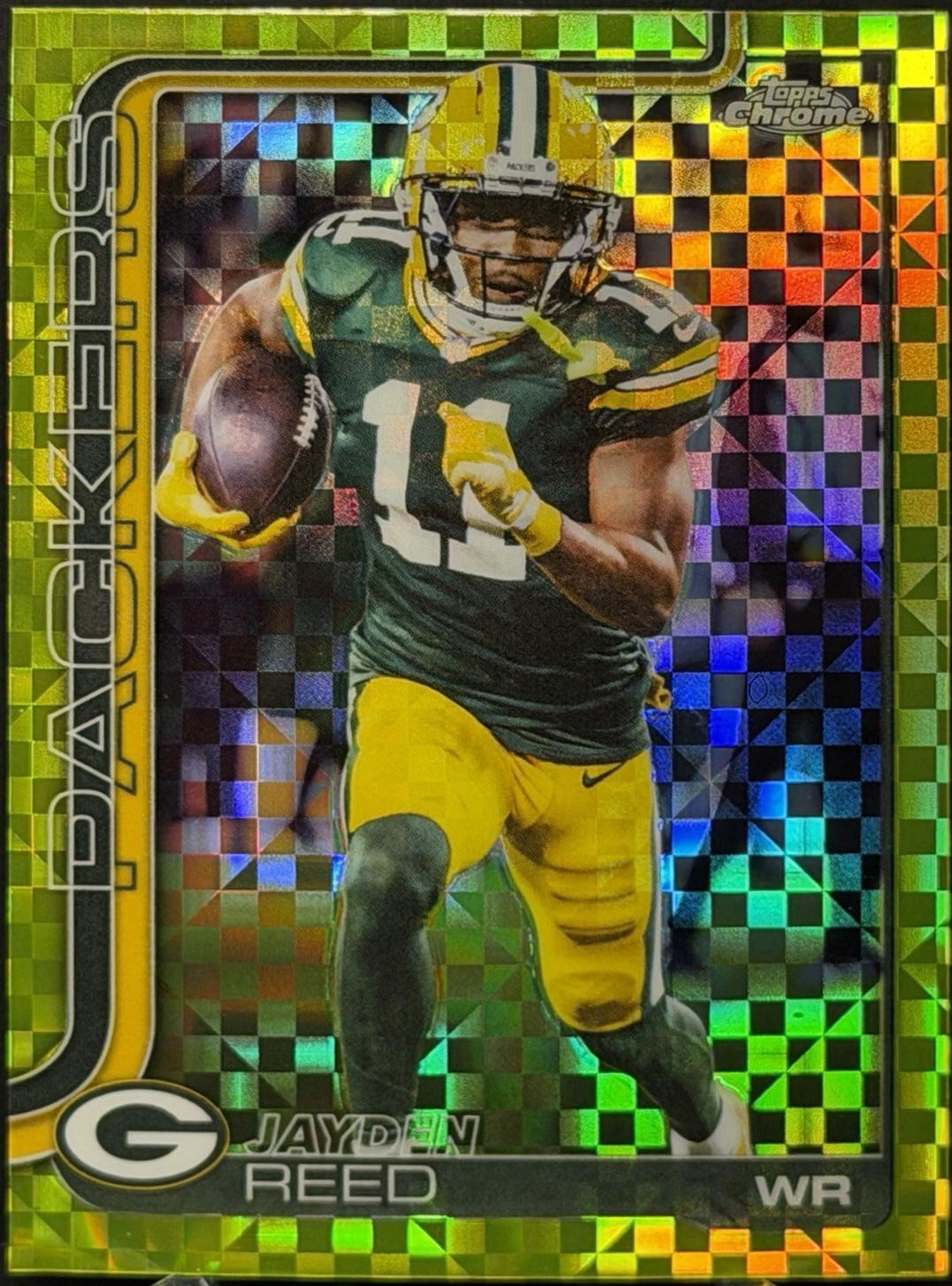 Jayden Reed [X-Fractor Green] #107